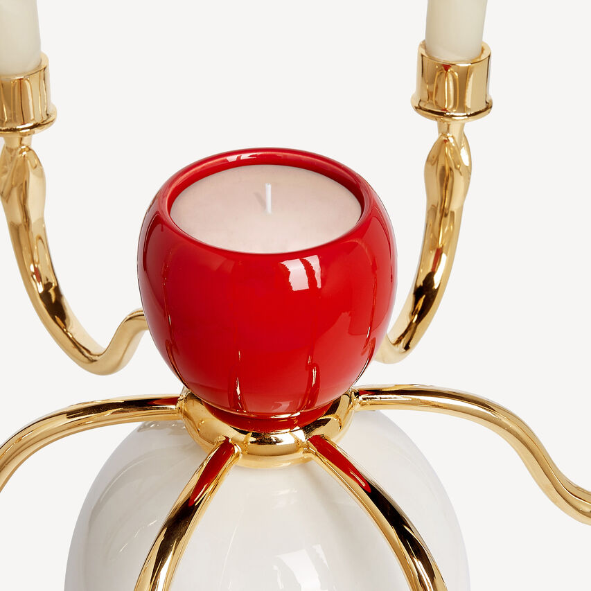 Fornasetti : CANDLE STICK FRUTTO PROIBITO