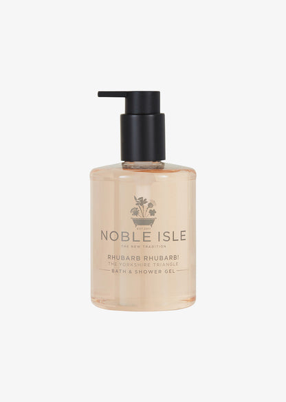 NOBLE ISLE : Bath & Shower Gel Rhubarb Rhubarb!