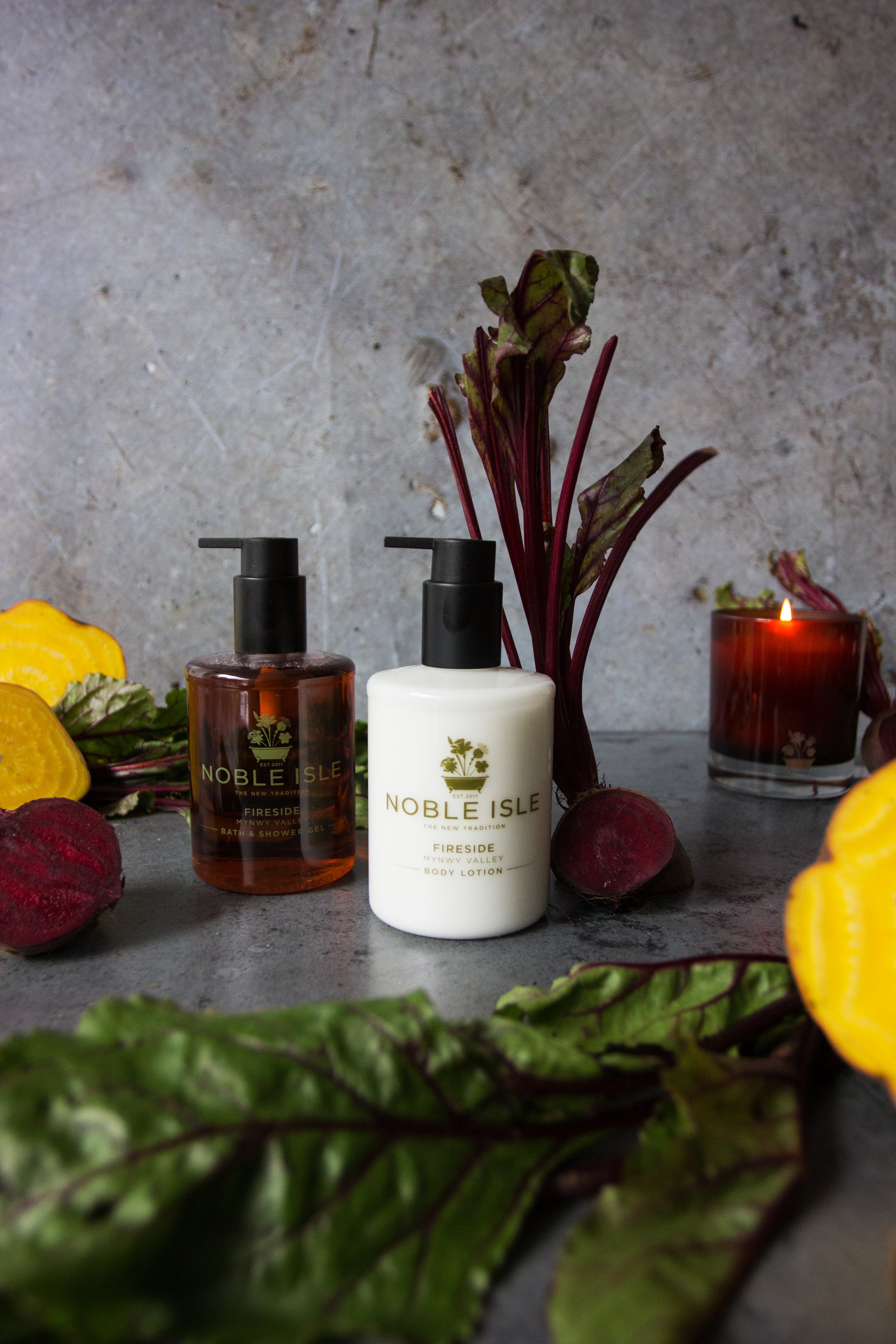 NOBLE ISLE : Body Lotion, Cream & Oil Fireside