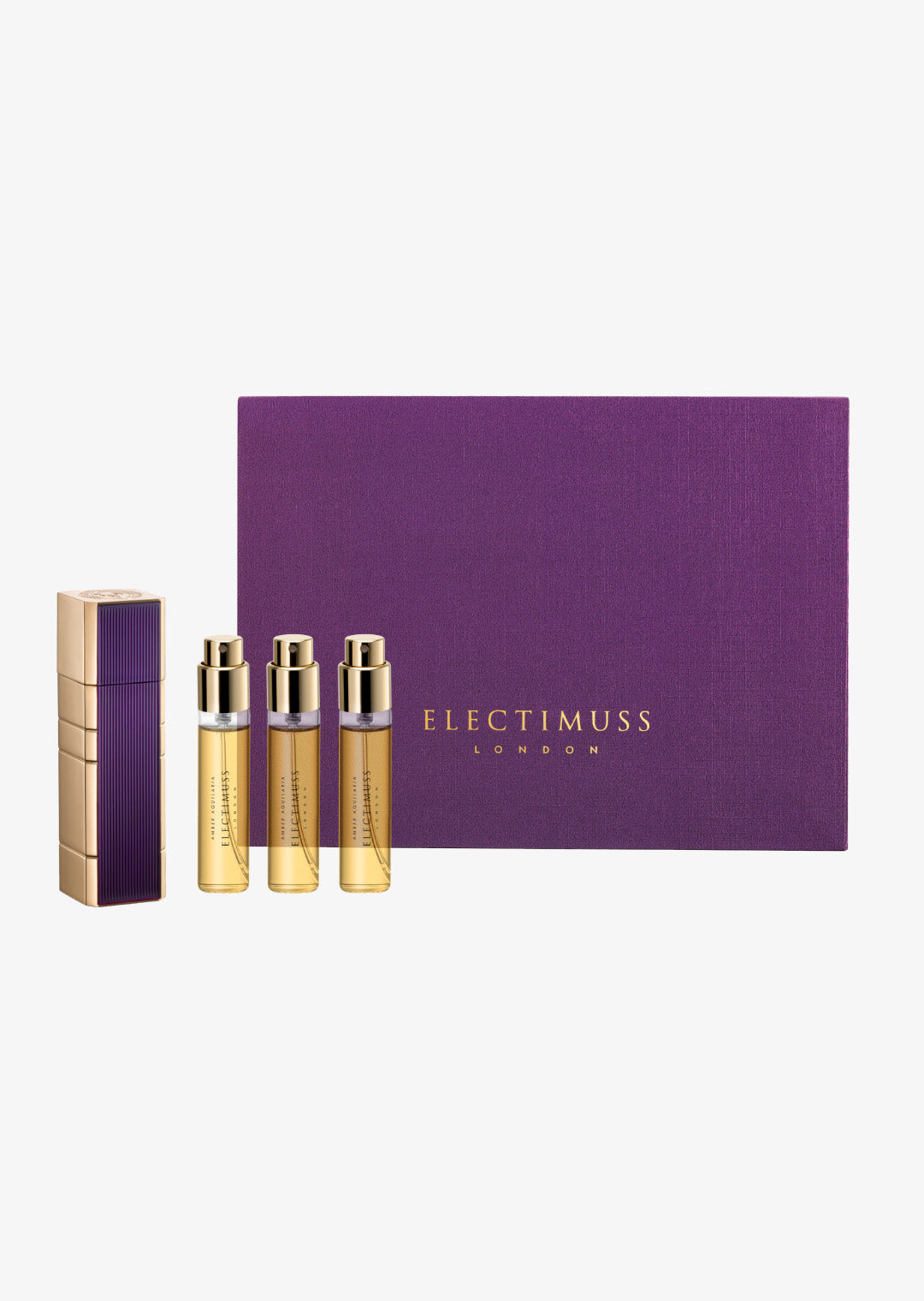 Electimuss: AMBER AQUILARIA Travel Set